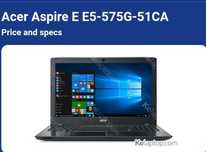 Notebook Acer Aspire E E5-575G-51CA