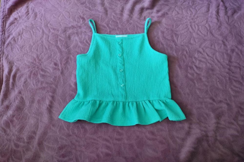 Bluzka na ramiączkach dla dziewczynki r 128