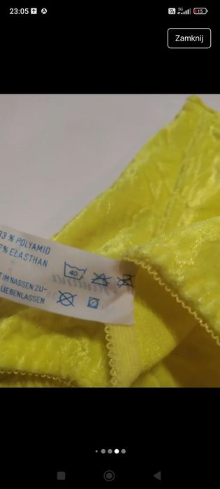 żółty neonowy welurowy top XS S rave wixapol