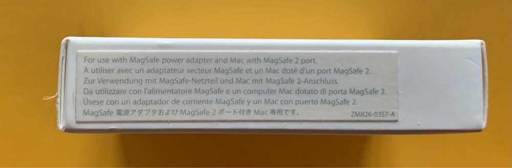 Переходник Apple MagSafe to MagSafe 2 Converter Оригинал