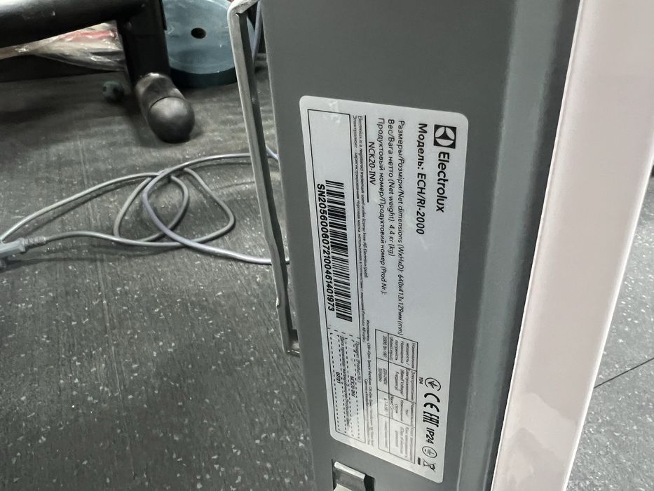 обогреватель Конвектор  ELECTROLUX