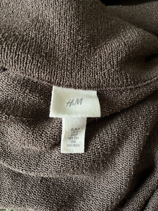 Шоколадна вʼязана Сукня H&M