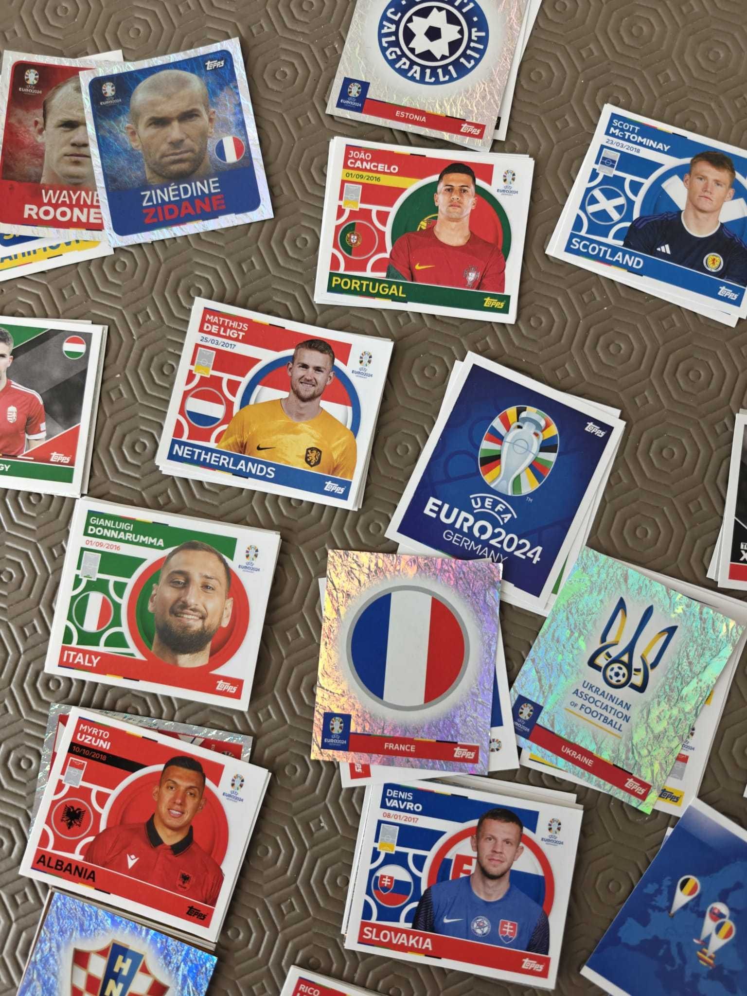 Cromos UEFA 2024 Topps (Vendo / Troco)