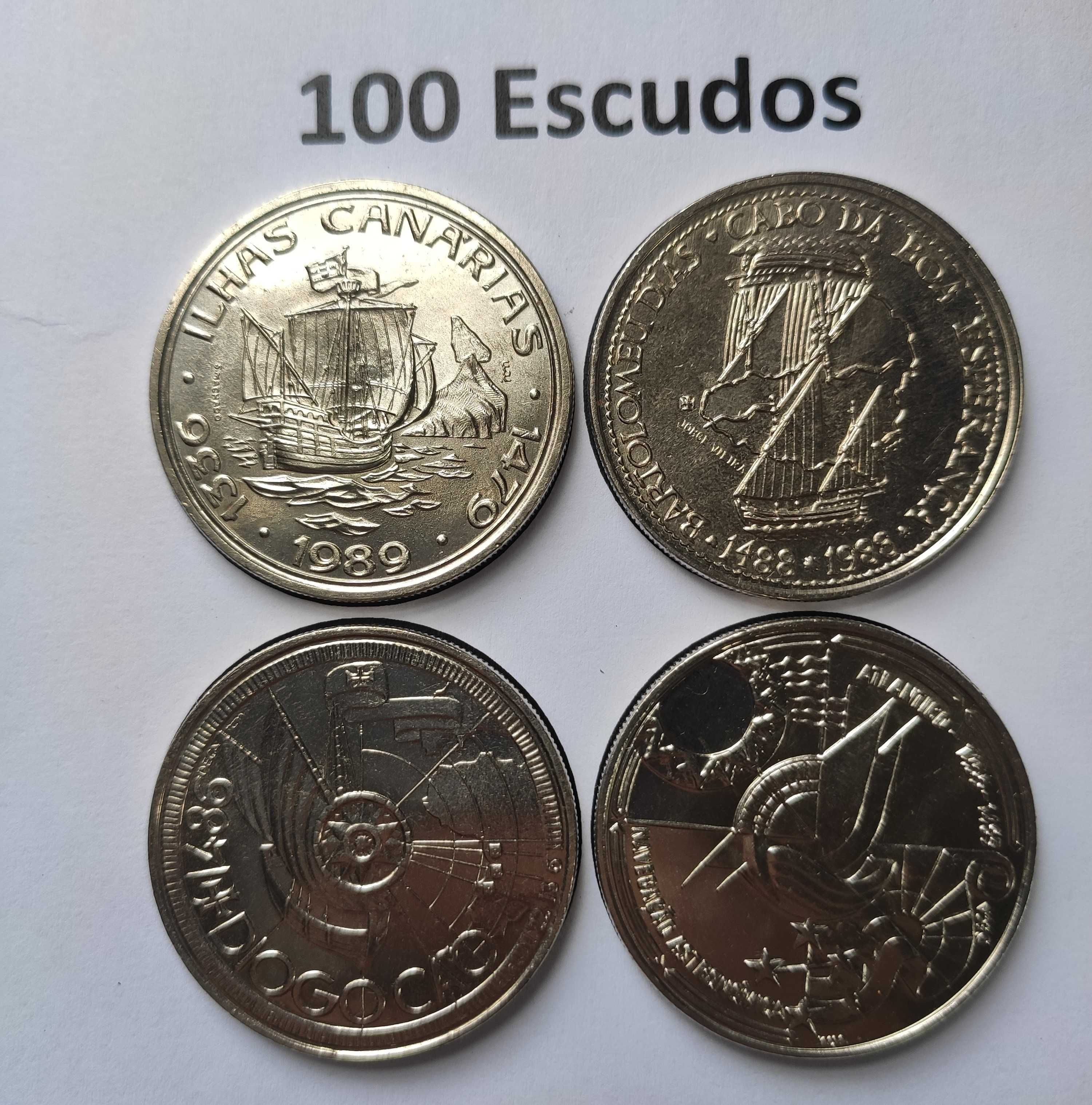 4 moedas de 100 Escudos – Várias (nº3)