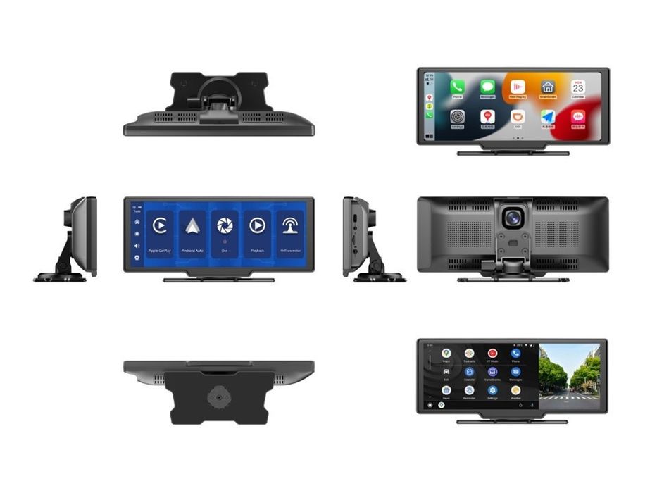 екран-відеореєстратор  10,26" IPS 4K HD CarPlay/Android