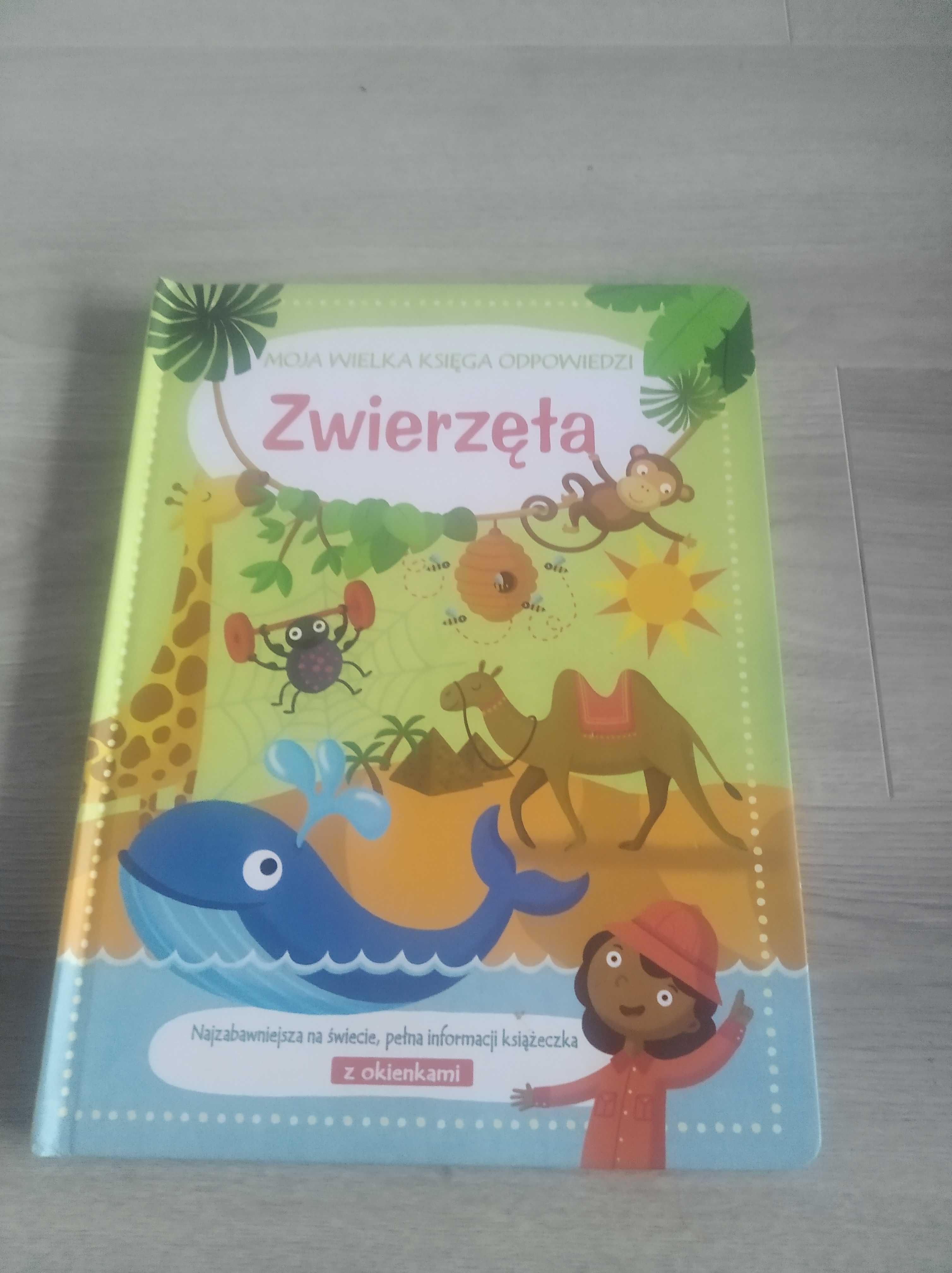 Książka moja wielka księga odpowiedzi zwierzęta