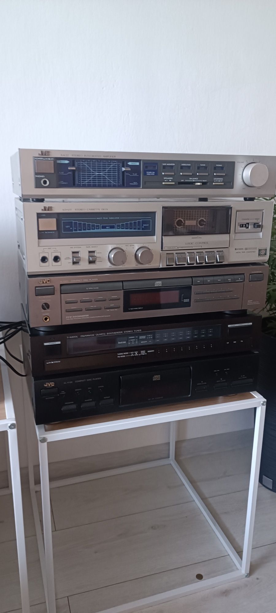 JVC. wzmacniacz. tuner.deck. CD