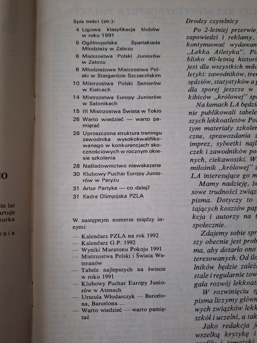 Lekka Atletyka 12/91