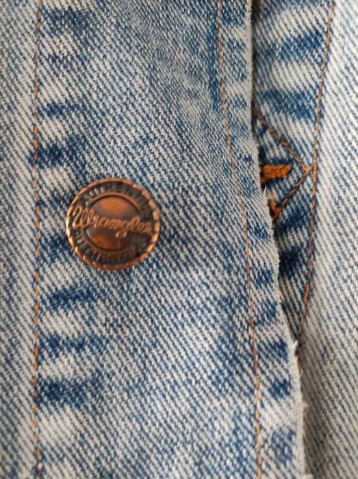 oryginalna kurtka katana unikat dżinsowa wrangler ponadczasowa vintage