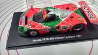 Mazda 787B #55 Vencedor 24h Le Mans 1991 - Spark/Hachette, esc 1/43