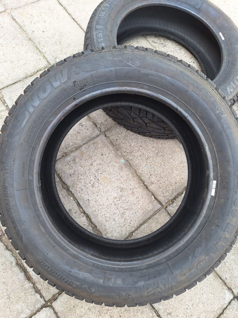 Nowe opony zimowe kormoran Snow 215 60 R17