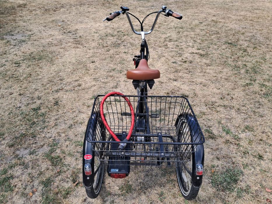Rower trójkołowy elektryczny