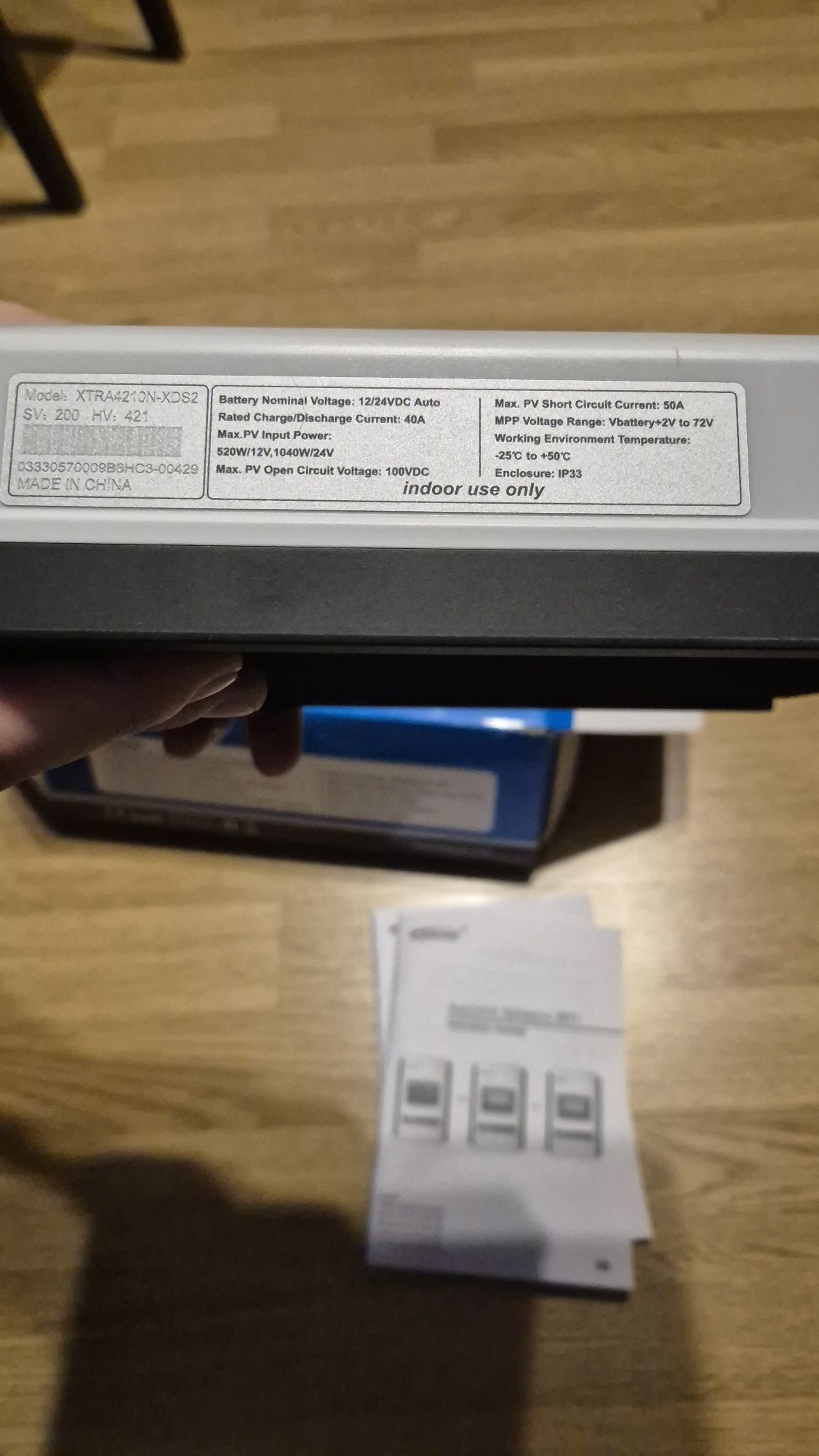 Regulator ładowania Epever MPPT 40A