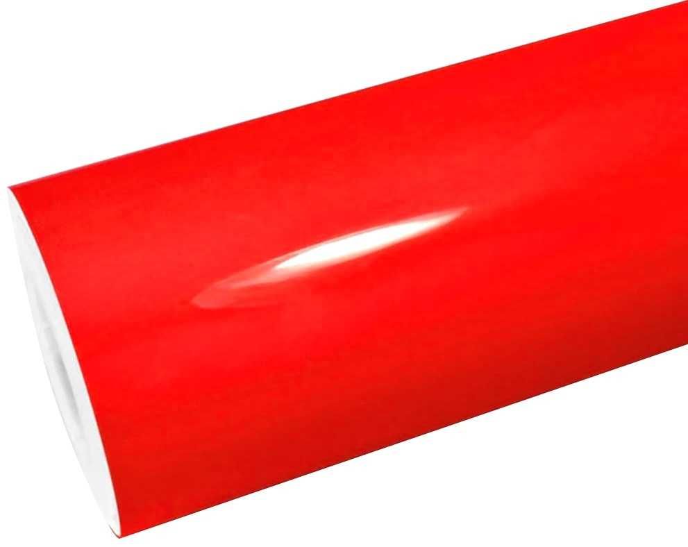 Folia połysk czerwony czerwona połyskowa 30m x 152cm samochodowa