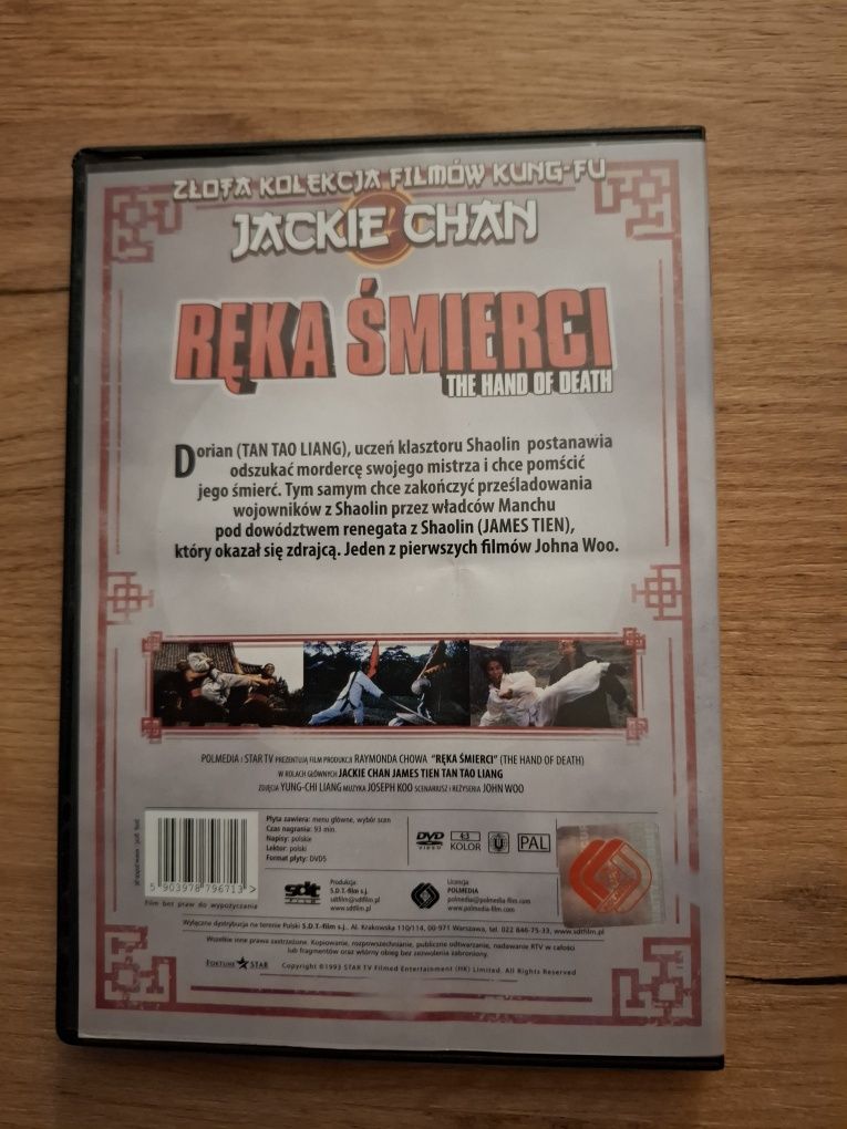 Ręka Śmierci- Jackie Chan, Sammo Hung- Dvd Polski Lektor Unikat