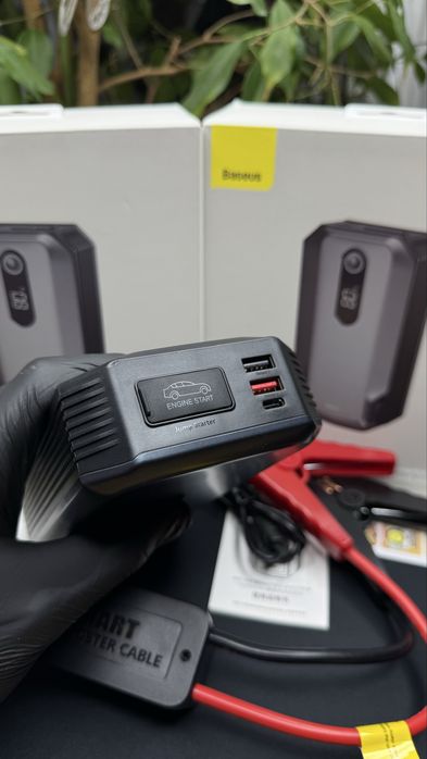 Автомобильний бустер пусковий пристрій Базеус Baseus 20000 mAh jump