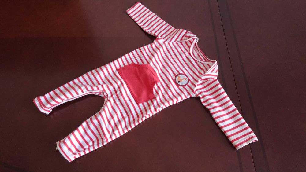 Rampers niemowlęcy r.62/68, stan BDB