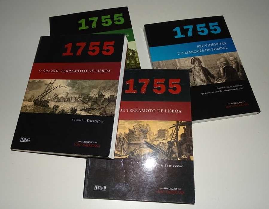 1755 O Grande Terramoto de Lisboa (4 volumes)