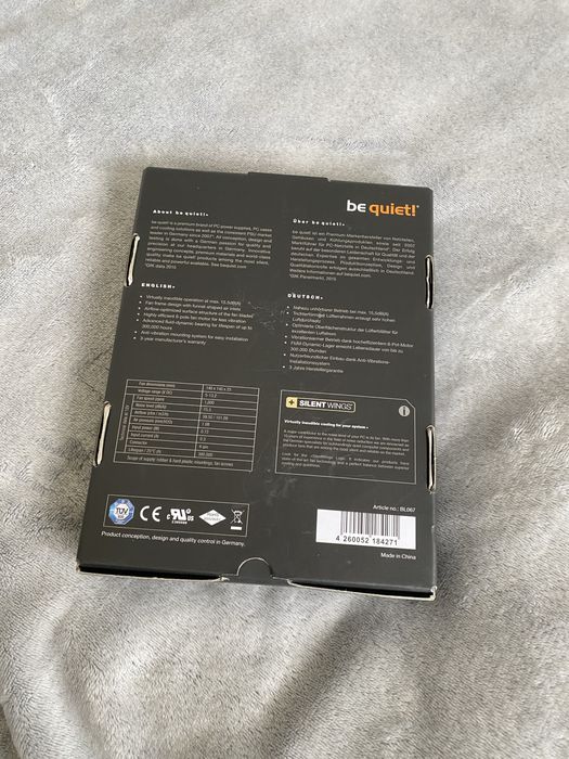 Be Quiet. Silent wings 3 140mm