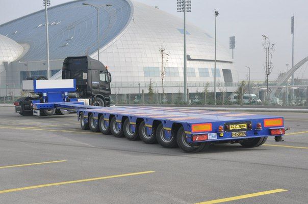 Полуприцеп Низкорамный трал от 2-х до 8 осей