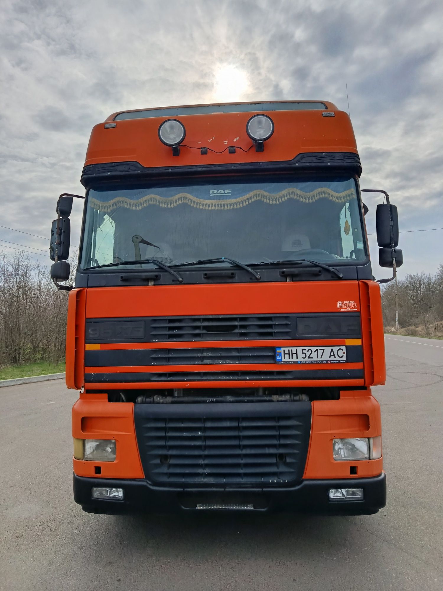 Даф430 е2 простая топливная.