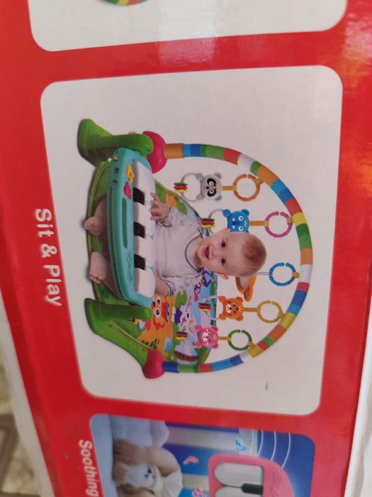 Розвиваючий килимок піаніно для немовлят