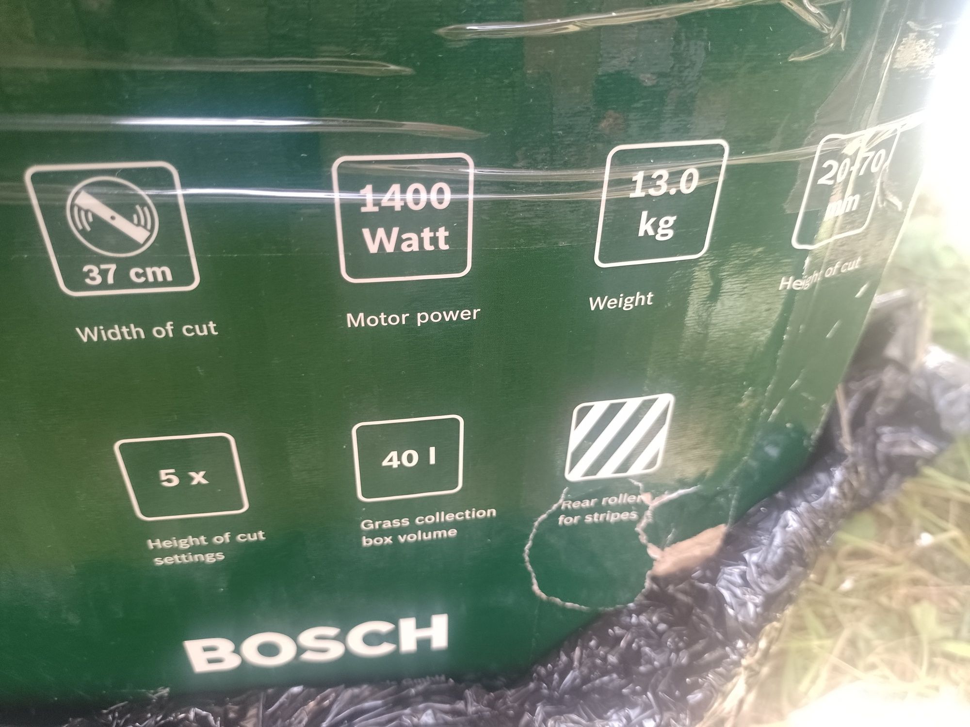 Kosiarka elektryczna firmy Bosch Rotak