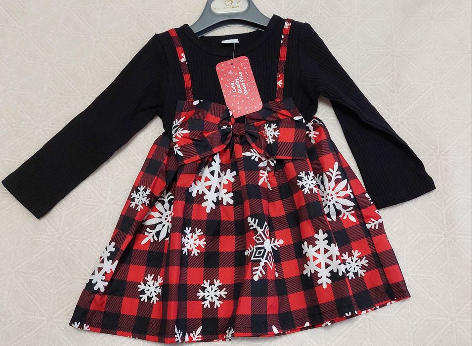 Святкова новорічна сукня для дівчинки 18-24 міс
