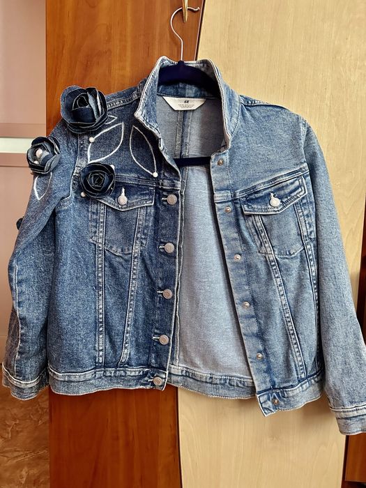 Продам джинсовий піджак