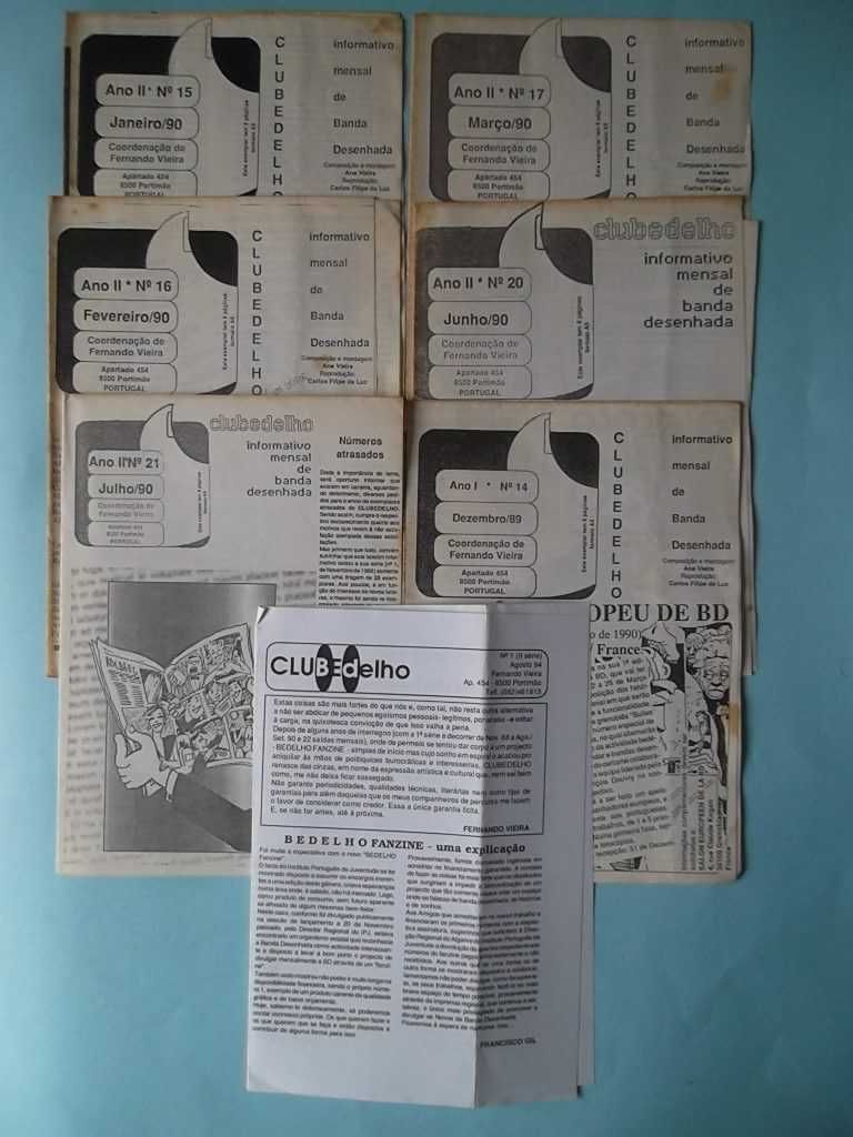 "CLUBEDELHO" - Fanzine de banda desenhada (1990)