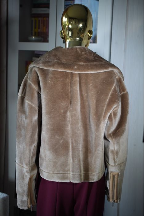 Nanushka oryginalne sztuczne futro damskie nowe z metką rozmiar M