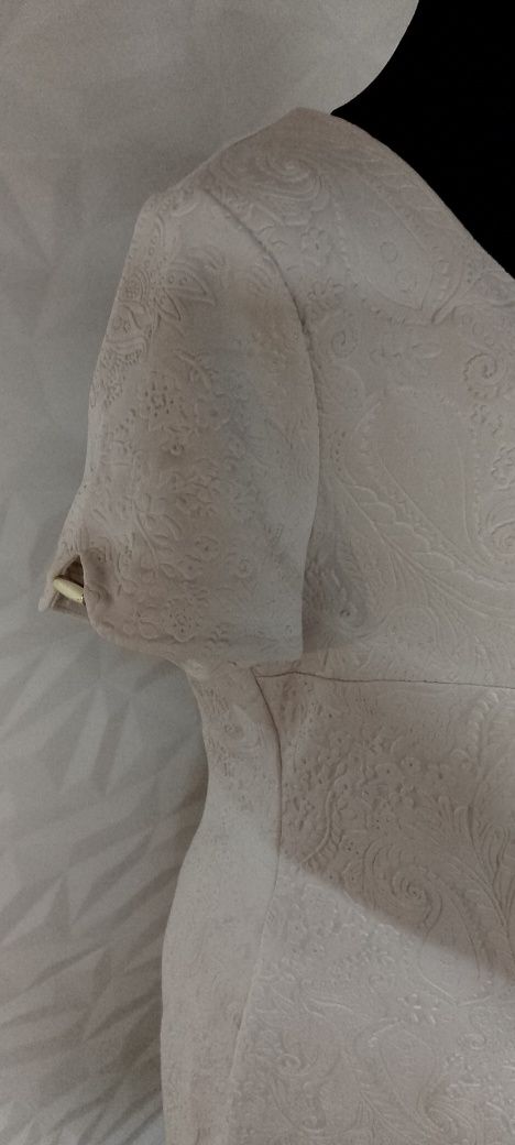 Sukienka elegancka wesele chrzciny impreza 44
