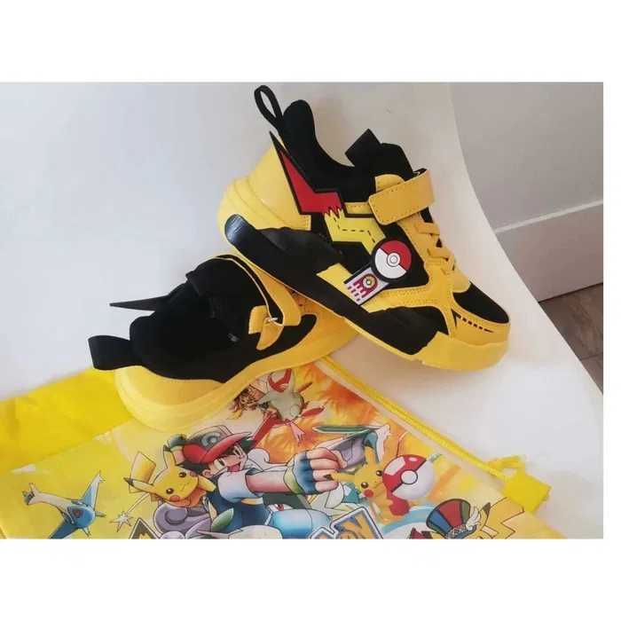 Nowe Pokemon buty 33 dł 21,5 cm zestaw z Workiem pokemon