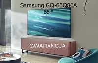 Telewizor Samsung GQ65Q80AATXZG  srebrny karbon 120hz