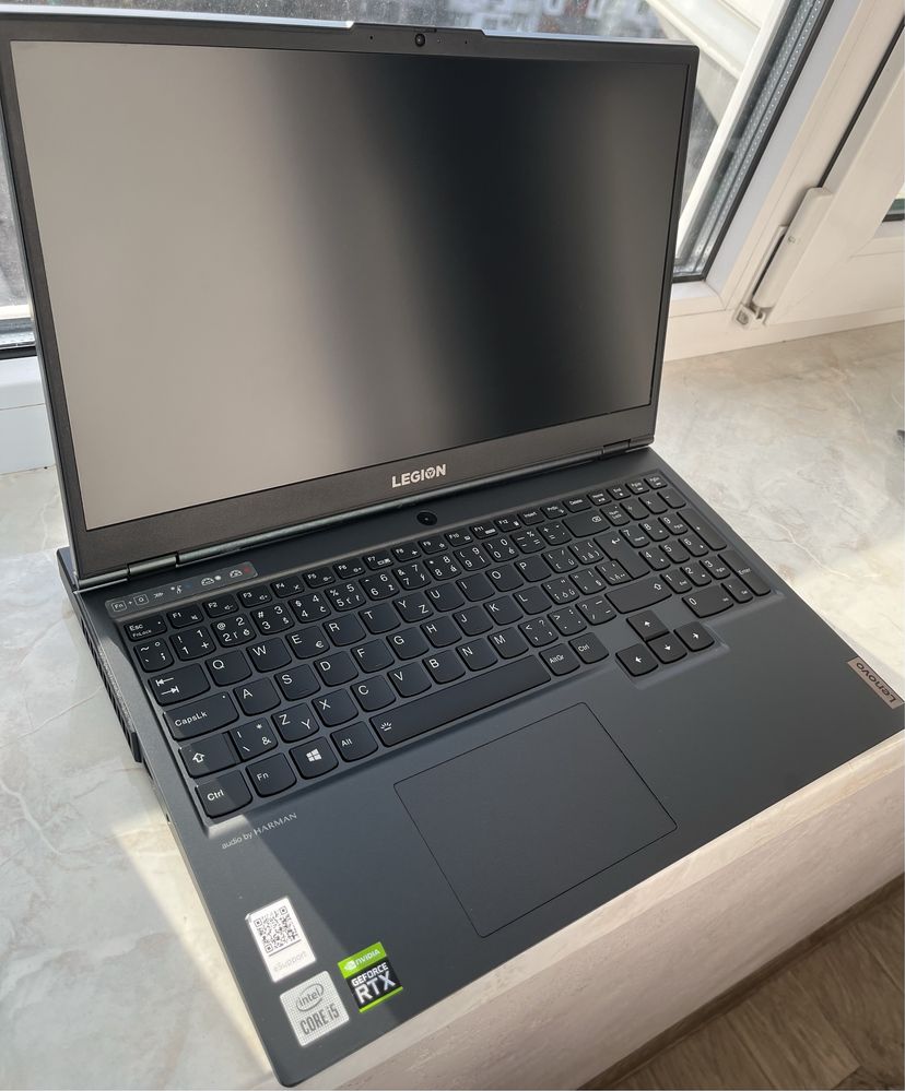 Ноутбук Lenovo Legion 5 3050ti/intel i5 +Підставка в подарунок