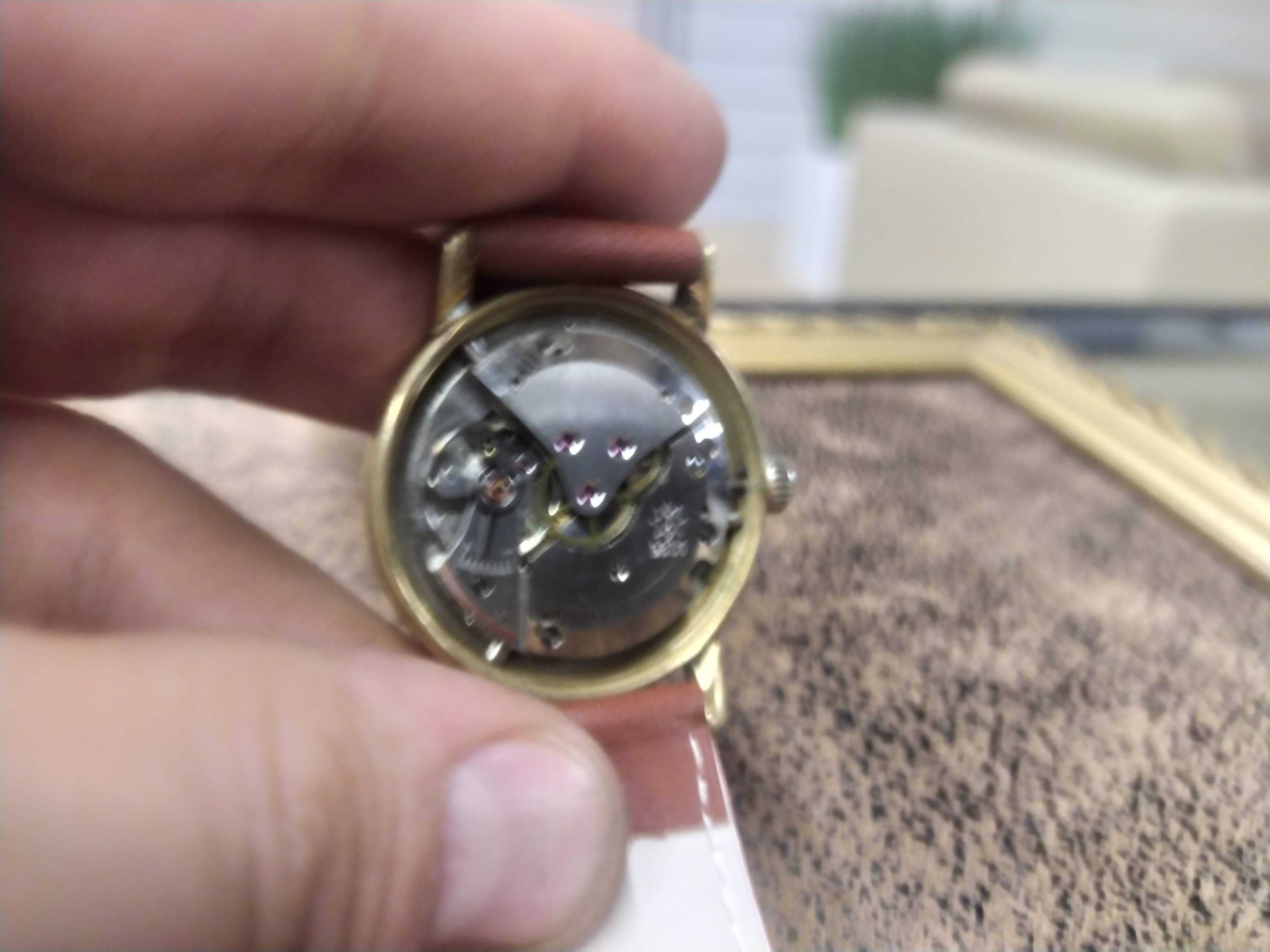 Zegarek Junghans Trilastic Mechaniczny 17 rubin Vintage Piękna Tarcza