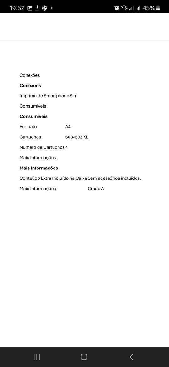 Impressora Multifunções Epson A4