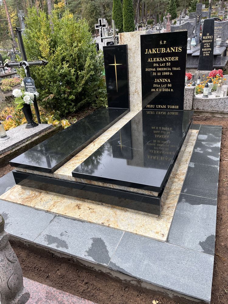 Kamieniarstwo-Nagrobki granit marmur nagrobek pomnik