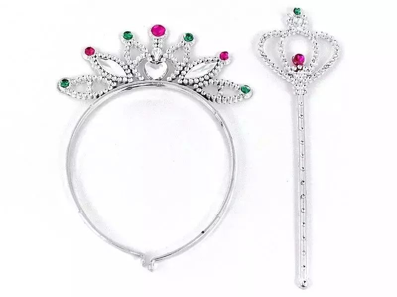 Zestaw piękności - diadem i różdżka. Adar