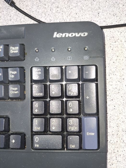Teclados lenovo e Microsoft