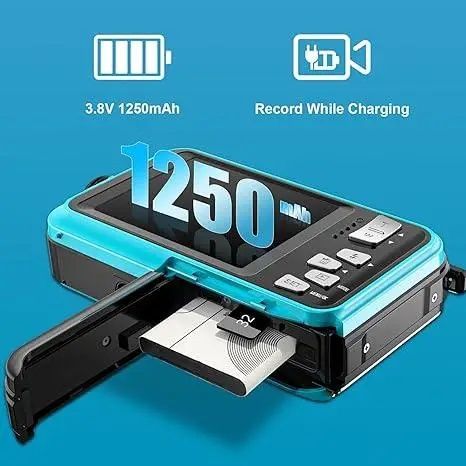 Цифровой фотоапарат с 2 дисплеями для проводной сьемки 2.7К