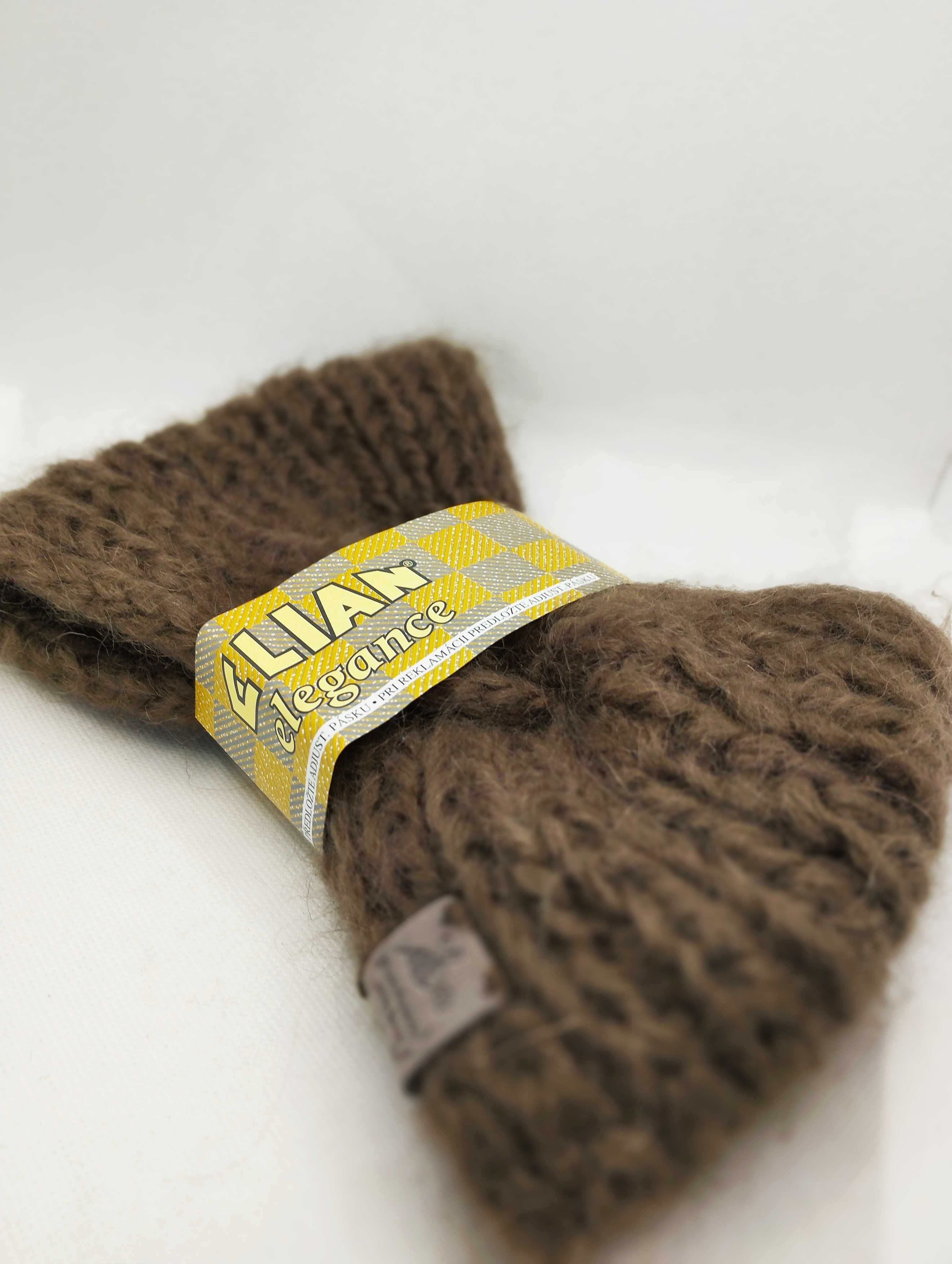 Opaska turban z moheru;  handmade