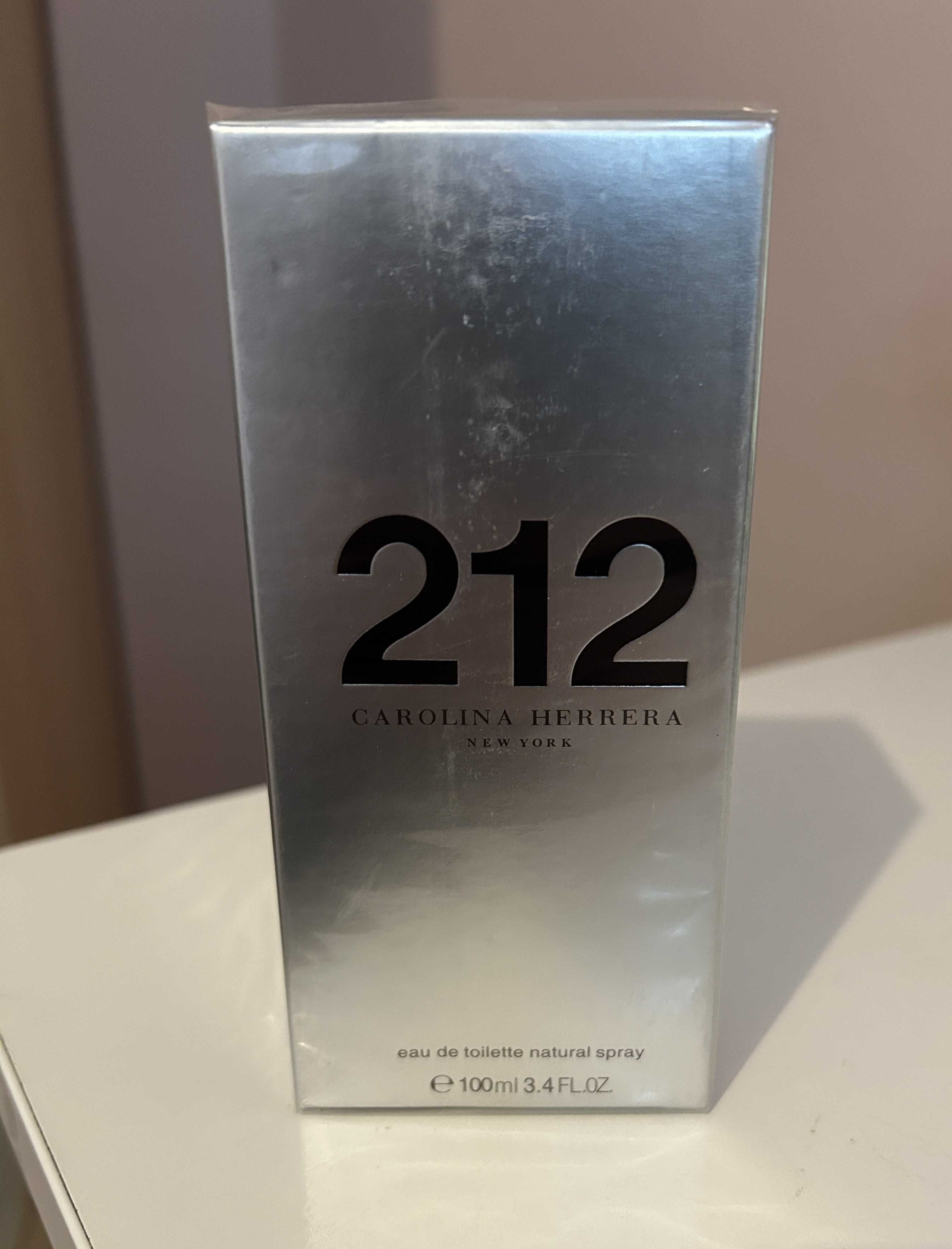 Carolina Herrera 212 100ml EDT ZAFOLIOWANE perfumy damskie
