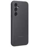 silikonowe etui Samsung Silicone Cover case grafitowe do Galaxy S23 FE
