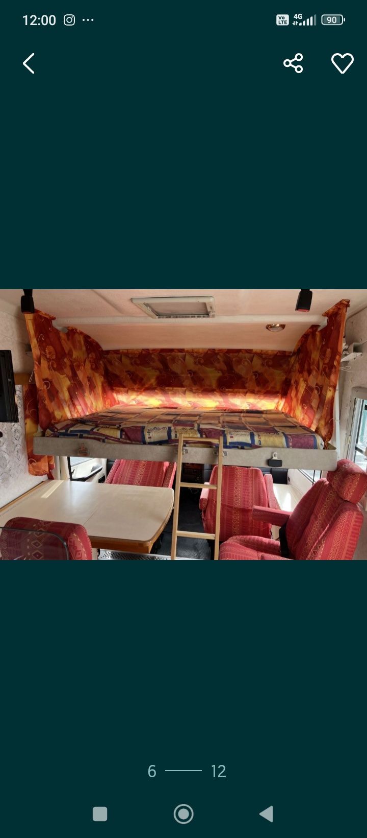 Autocaravana integral Ducato maxi td