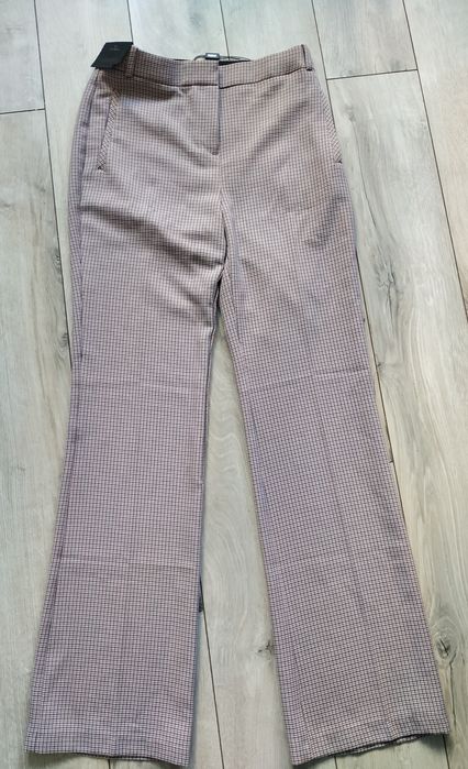 Nowe eleganckie  spodnie w kratkę  firmy NEXT.  Rozmiar 36  S