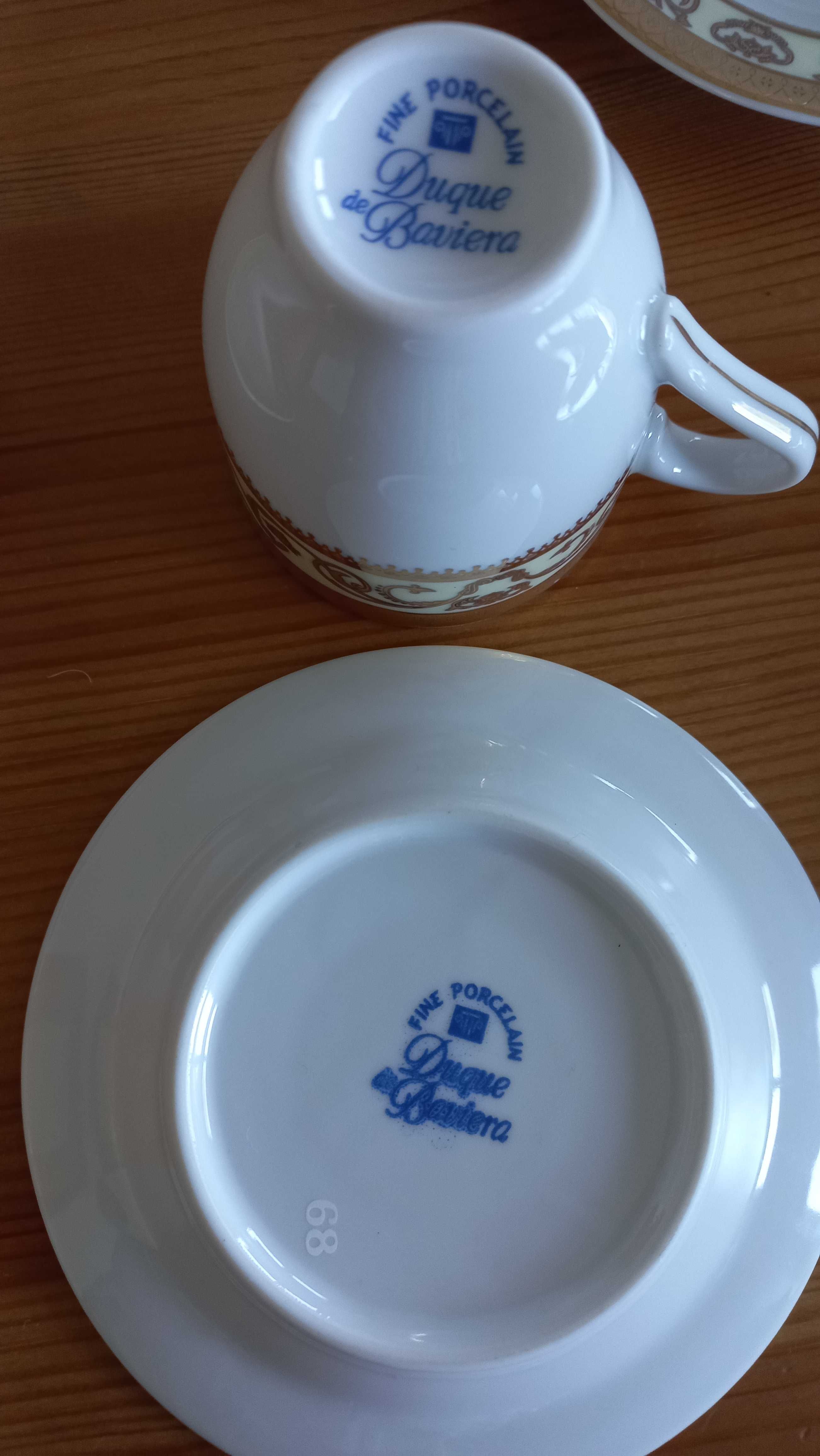 Serviço de café,  Duque de  Baviera