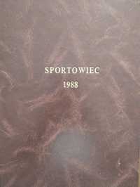 czasopismo Sportowiec z 1988 r oprawiony rocznik