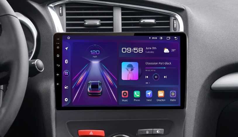 Radio 2din Android Citroen C4 8GB Nawigacja, Bluetooth, DSP, Raty