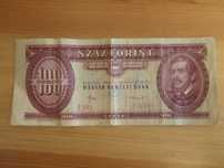Banknot 100 Forintów Forint Węgry 1984 rok